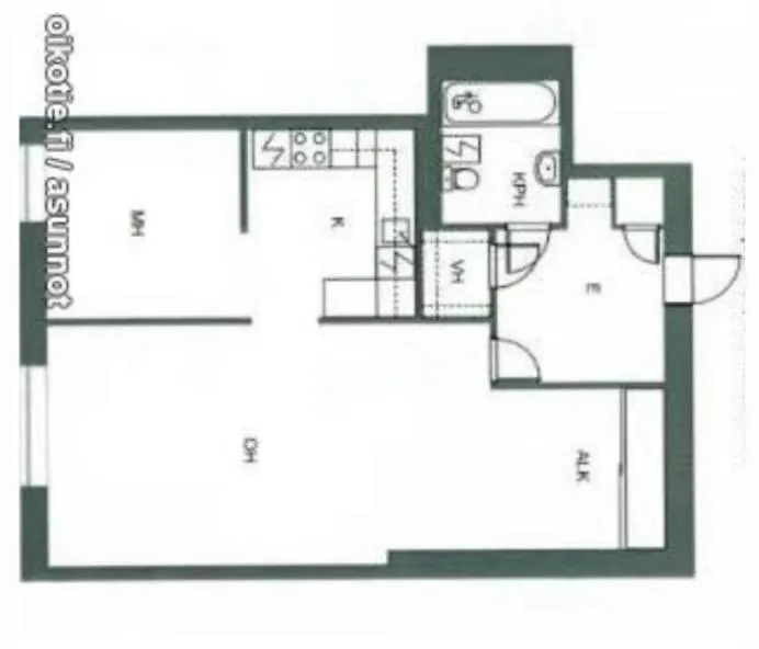 2 Rooms Family Flat In Helsinki City Centre